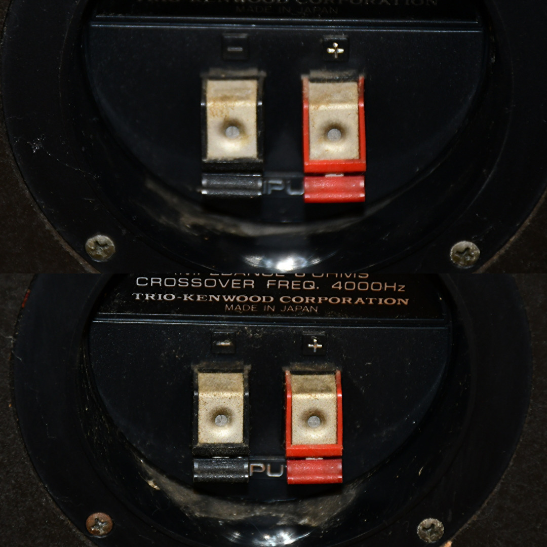 EY3-80 現状品 音出確認済 TRIO トリオ スピーカー ペア LS-77 | オーディオ機器 音響機器 | 保管品の画像7