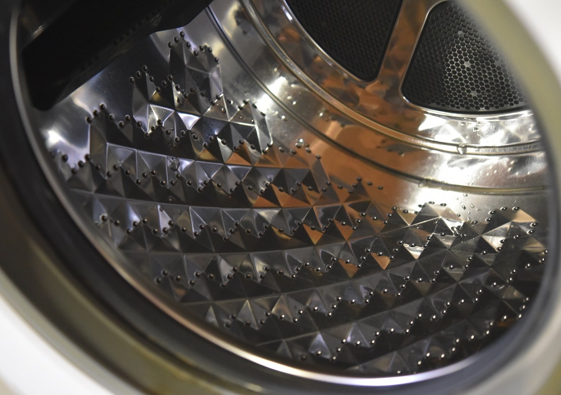 YKK3-1 現状品 Panasonic パナソニック ドラム式洗濯乾燥機 NA-VX3101R 2013年製 9kg 洗濯 クリスタルホワイト 通電動作確認済 直接取引可_画像4
