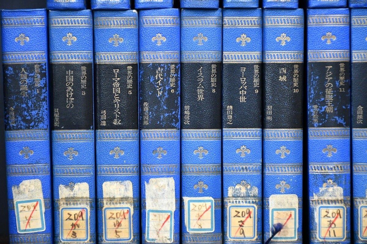 NY3-27【現状品】河出書房新社　カラー版　世界の歴史　全20冊　書籍　歴史　世界史　資料　本　中古品　長期保管品　_画像2