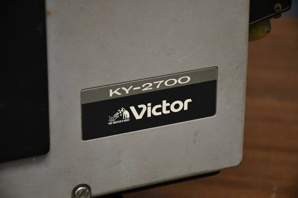 AY3-44　まとめ2点　Victor ビクター 業務用 ビデオカメラ KY-2700　KY-1900 ビデオ カメラ ジャンク品_画像3
