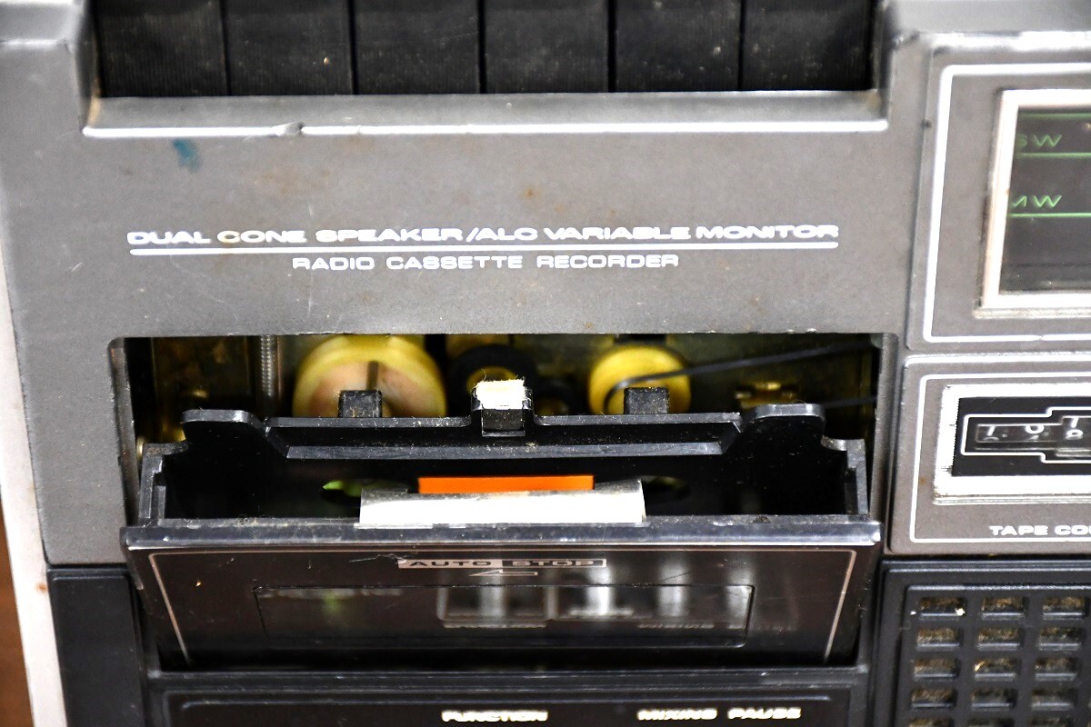 NY3-95【ジャンク品】Victor CELLULAR510 ラジカセ RC-510 セルラ ビクター ラジオカセットレコーダー 中古品 保管品の画像5