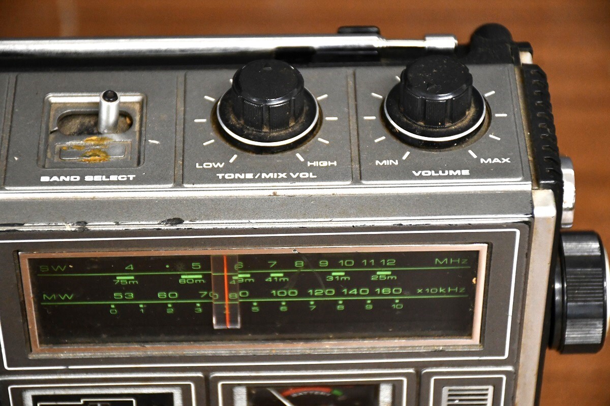 NY3-95【ジャンク品】Victor CELLULAR510 ラジカセ RC-510 セルラ ビクター ラジオカセットレコーダー 中古品 保管品の画像7