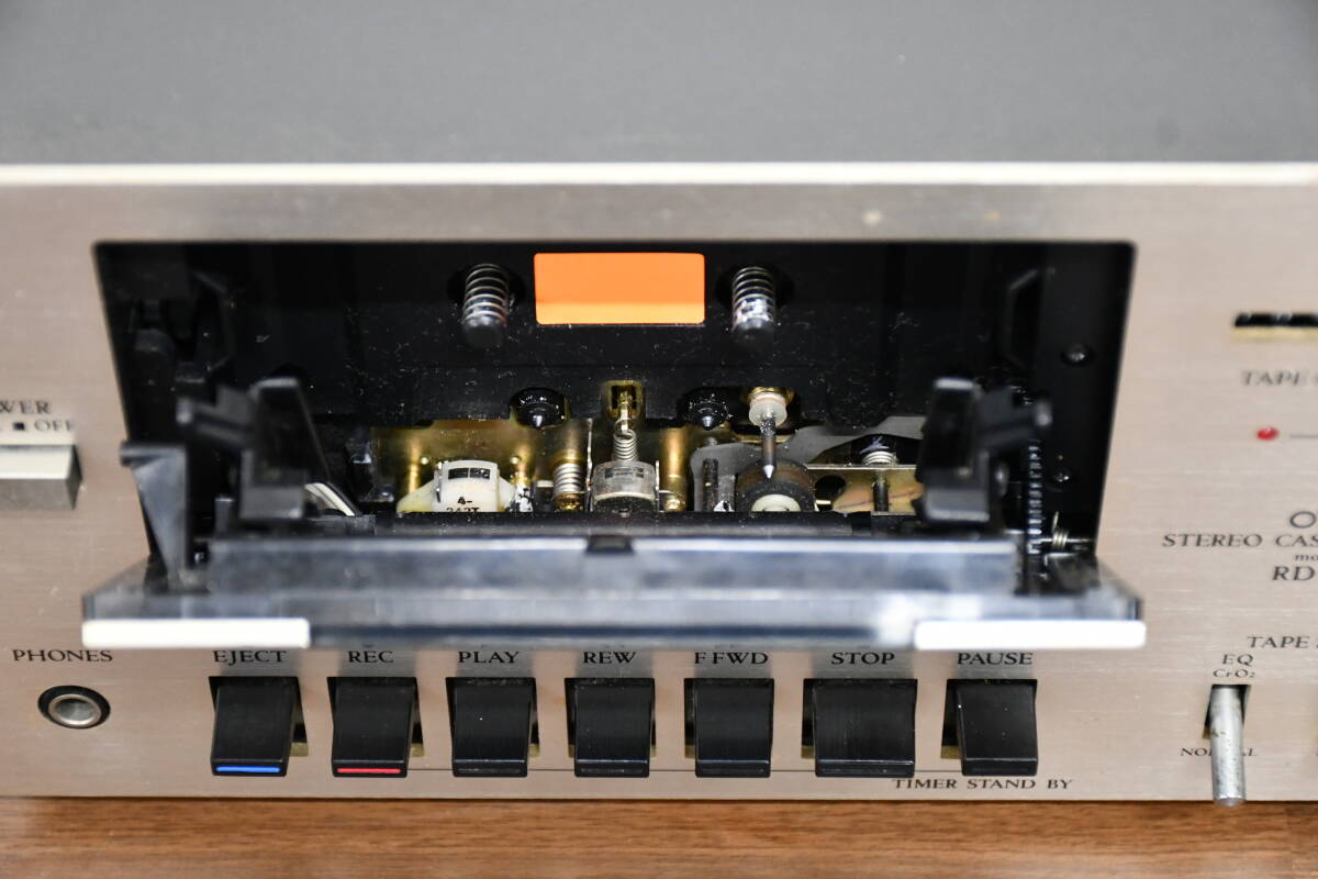 EY3-72【ジャンク品】通電OK SANYO OTTO ステレオカセットデッキ RD-33 | オーディオ機器 音響機器 保管品の画像3