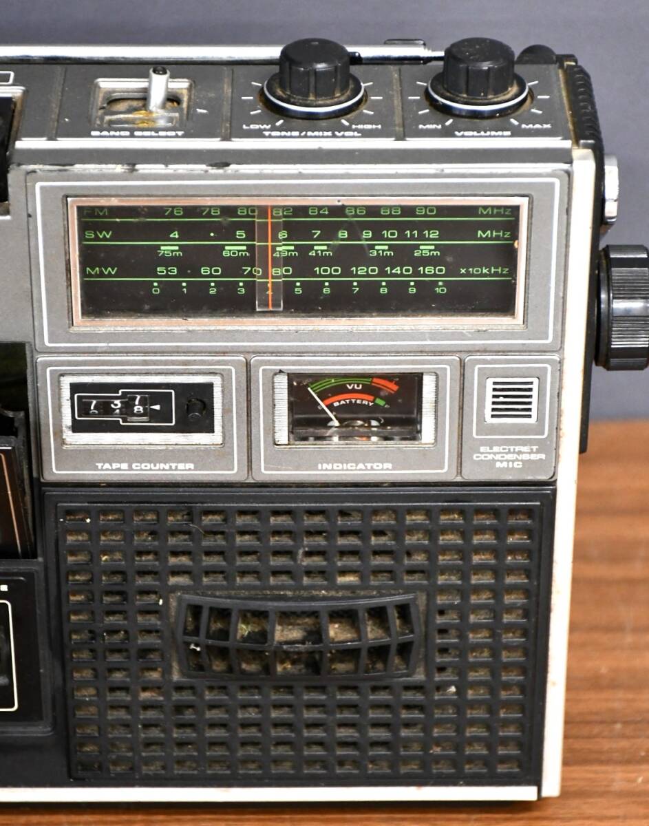 NY3-95【ジャンク品】Victor CELLULAR510 ラジカセ RC-510 セルラ ビクター ラジオカセットレコーダー 中古品 保管品の画像3