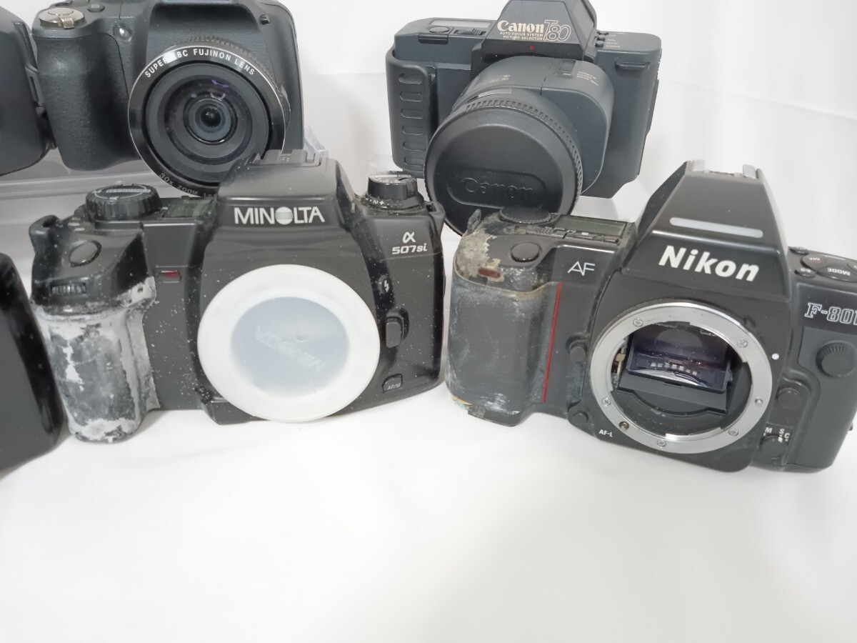 ジャンク Canon Nikon 含むフィルムカメラ 計9台 同梱不可 動作未確認 Ｊ303の画像4