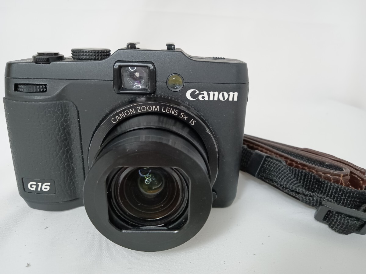 Canon キャノン G16 PowerShot ZOOM LENS 5×IS 6.1-30.5mm 1:1.8-2.8　C10_画像1