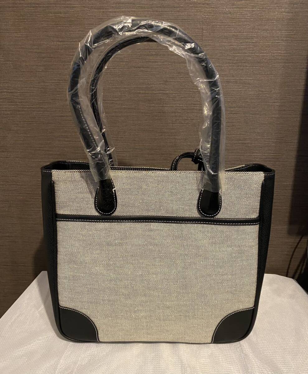 【未使用】renoma PARIS レノマ パリ ハンドバッグ グレー（中國制）