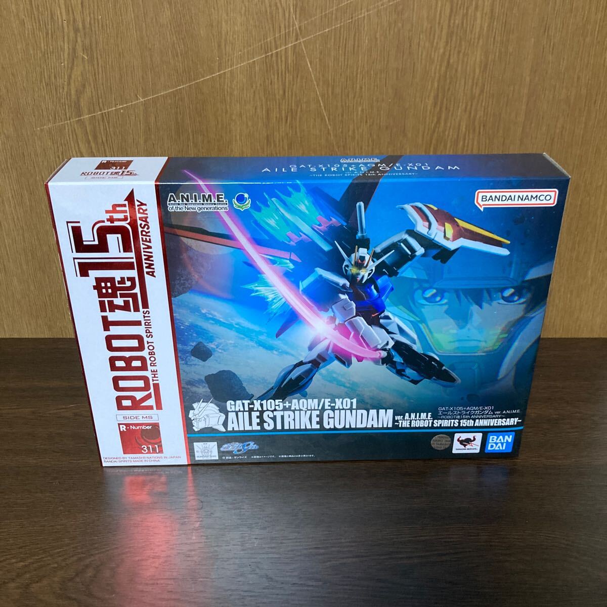 BANDAI ROBOT魂 エールストライクガンダム ver. A.N.I.M.E. 15th ANNIVERSARY ロボット魂 バンダイ 機動戦士ガンダムSEED FREEDOM _画像9