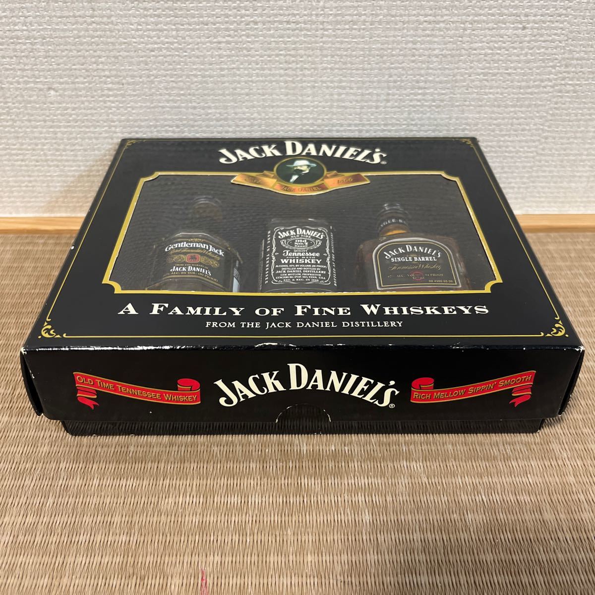 JACK DANIEL'S ジャックダニエル 小瓶 セット 50ml 3本 ミニチュアボトル ウイスキー ［161］_画像4