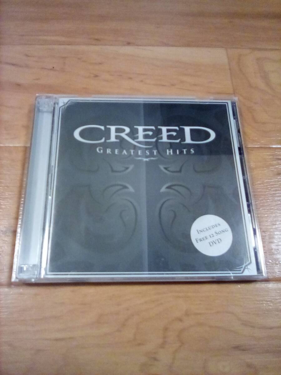 美品！CD+DVD★クリード CREED GREATEST HITS 輸入盤 DVD再生不可？_画像1