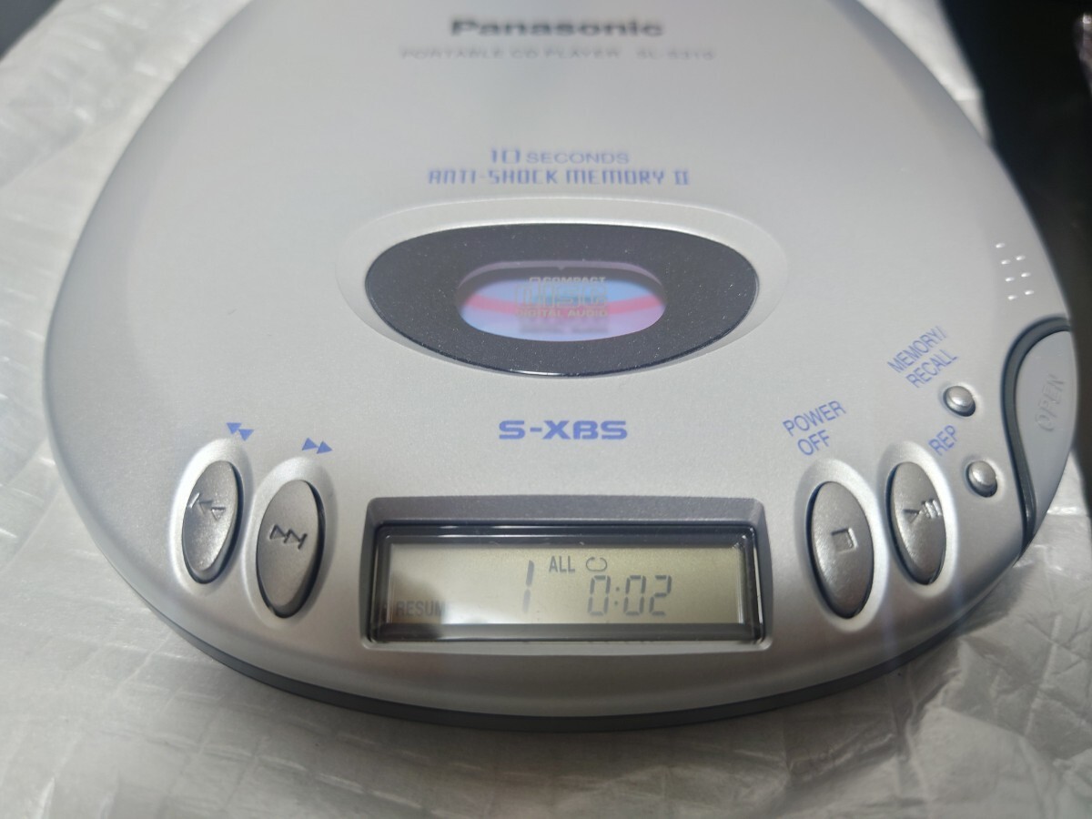 即決 希少 当時物 送料無料 本体新品未使用品 パナソニック CD SL S310 S 貴重な外箱付きの画像5