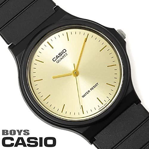 ちょっぴりレトロなチプカシ｜CASIOスタンダードMQ-24-9EL　美品 送料無料 電池交換後即日発送