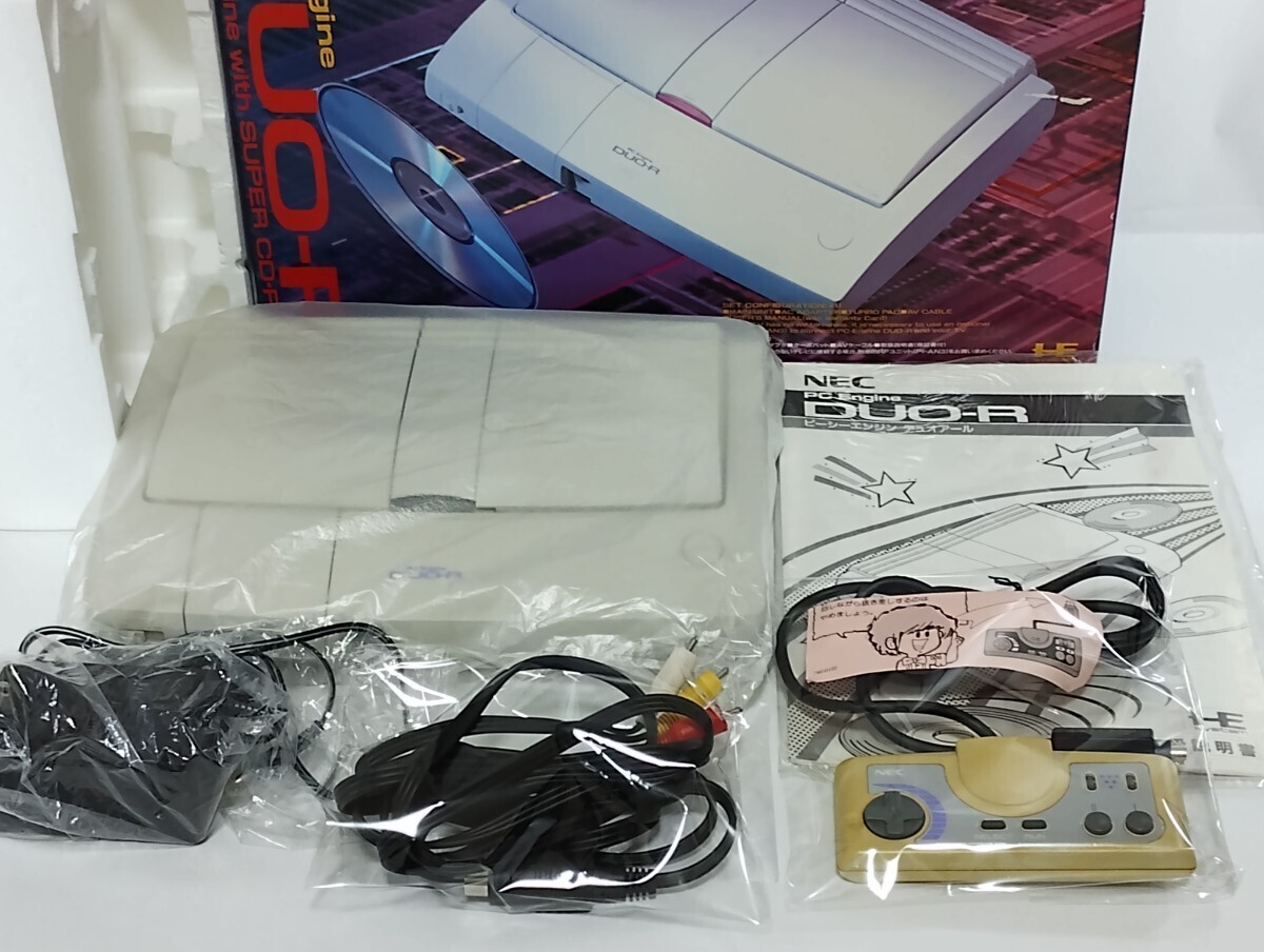 PCエンジン DUO-R 本体 PI-TG10 おまけ 2点セット付 【動作確認済】 PC Engine PCE NEC_画像4