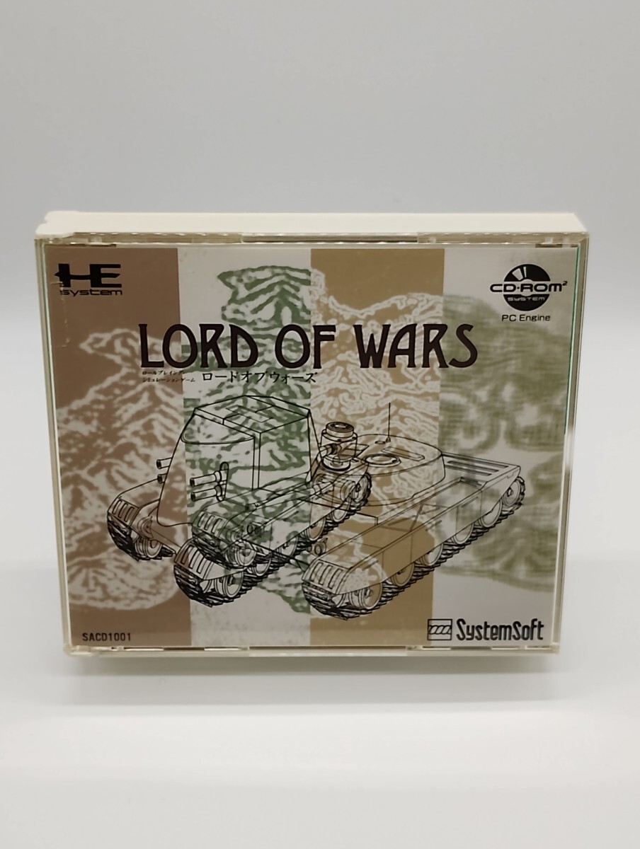 PCエンジン ロード オブ ウォーズ LORA OF WARS SACD1001 CD-ROM 【動作確認済】 PC Engine PCEの画像1