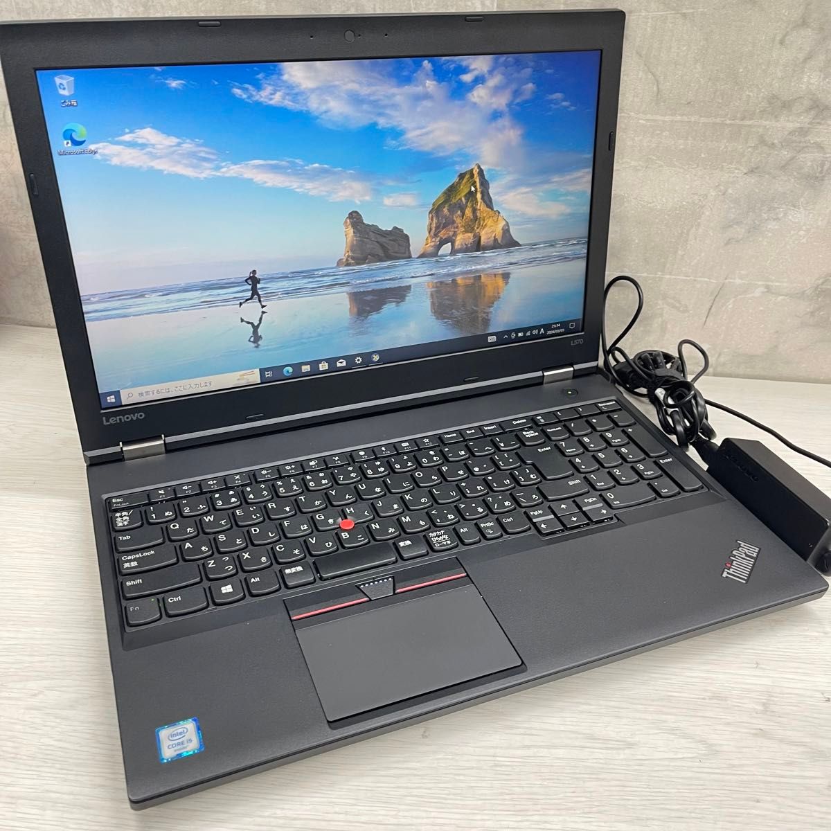 Lenovo Thinkpad L570 6世代Core i5-8GB SSD256GB 15 6インチ