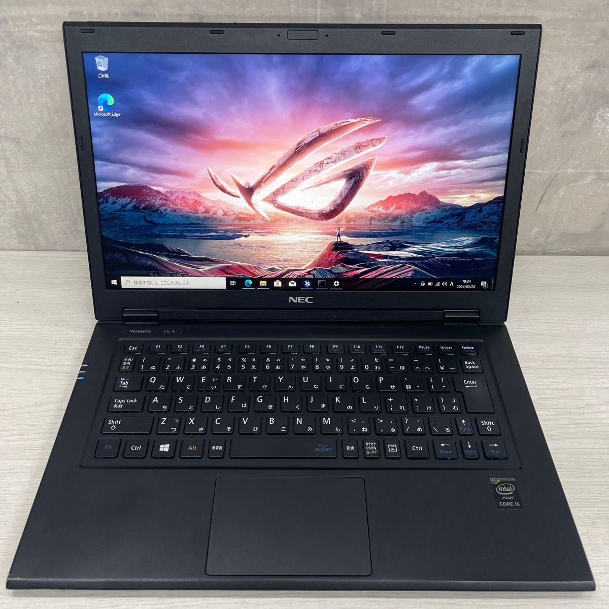 NEC VersaPro VG-N Windows10 Pro 5世代 Core i5-5200U 4GB SSD128GB