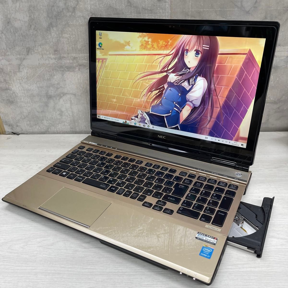 NEC LAVIE LL750/T Windows 10 Home Core i7-4710MQ 8GB NEC LAVIE LL750/T Windows 10 Home Core i7-4710MQ 8GB