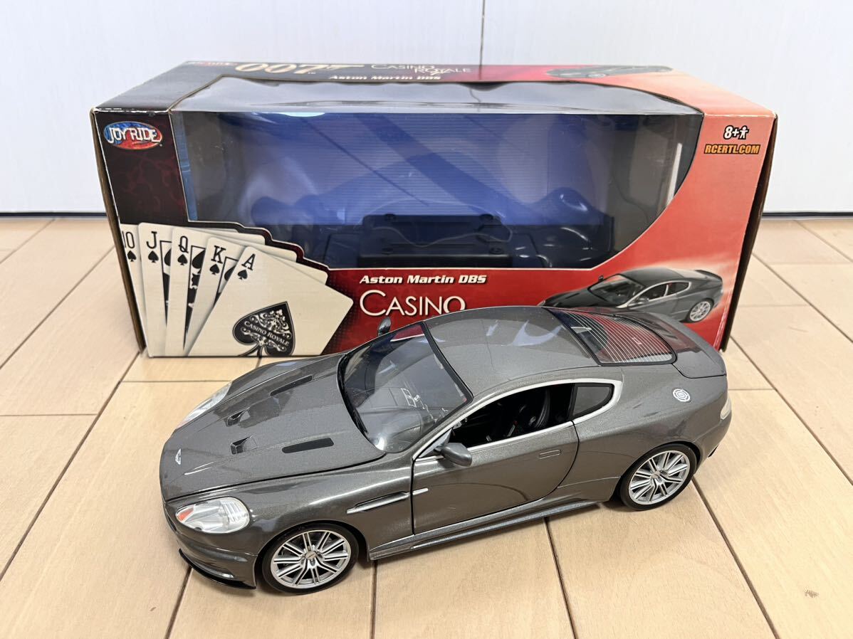 JOYRIDE 1/18 007 アストンマーチン DBS ボンドカー CASINO ROYALE Aston Martin ジェームズ ボンド カジノロワイヤル ダニエル クレイグの画像1