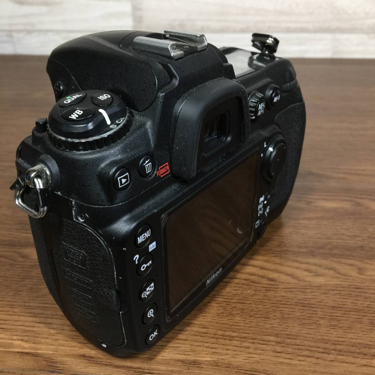 『ジャンク品扱い』Nikon ニコン デジタル一眼レフカメラ D300 互換バッテリー付き 現状品の画像6