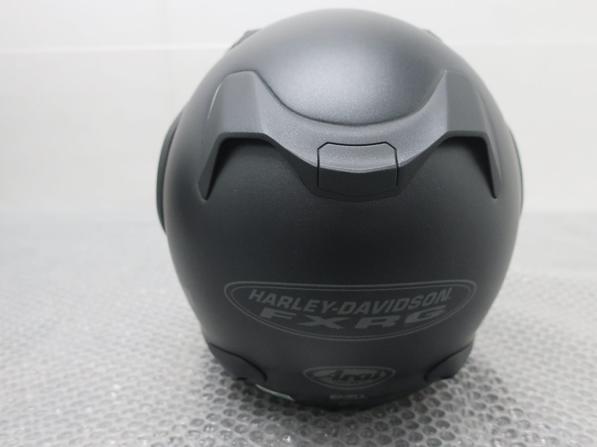 未使用 ハーレー 純正 3/4 FXRG ヘルメット 98309-17JX Mサイズ ブラック ◆返品可 X22079L T03L 159_画像6