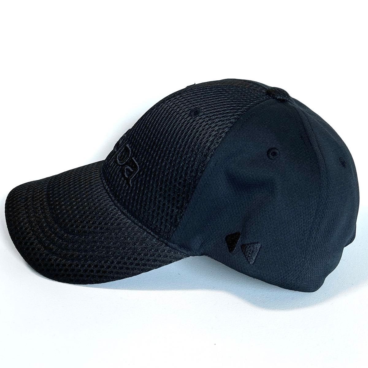 新品　未使用　kaepa ケイパ　メッシュキャップ　スポーツ　野球　ゴルフ　 キャップ ブラック 帽子　ロゴキャップ