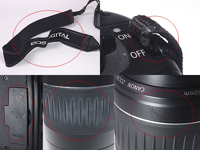 富士屋◆キャノン Canon EOS Kiss Digital X EF-S18-55II USM デジタルX ダブルズーム レンズキット デジタル一眼レフカメラ_画像8
