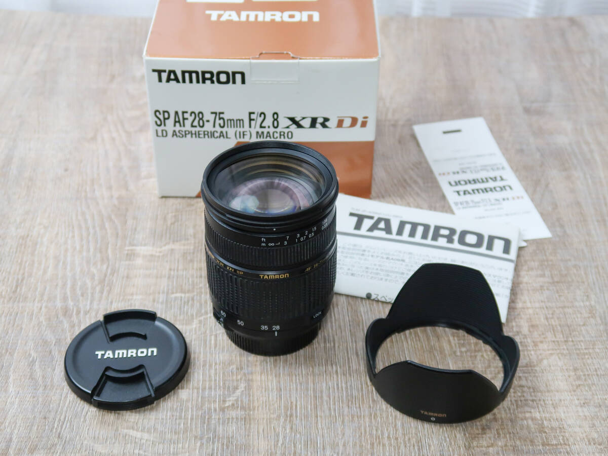 ★ タムロン TAMRON SP AF 28-75mm F2.8 ASPHERICAL XR Di LD IF MACRO A09 NIKON （A09NⅡ）ニコン フルサイズ対応の画像1