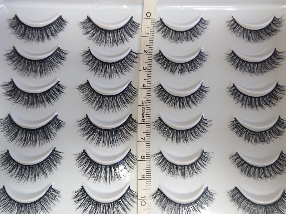  new goods free shipping eyelashes extensions Karl 20 pair normal ~ length . false eyelashes 