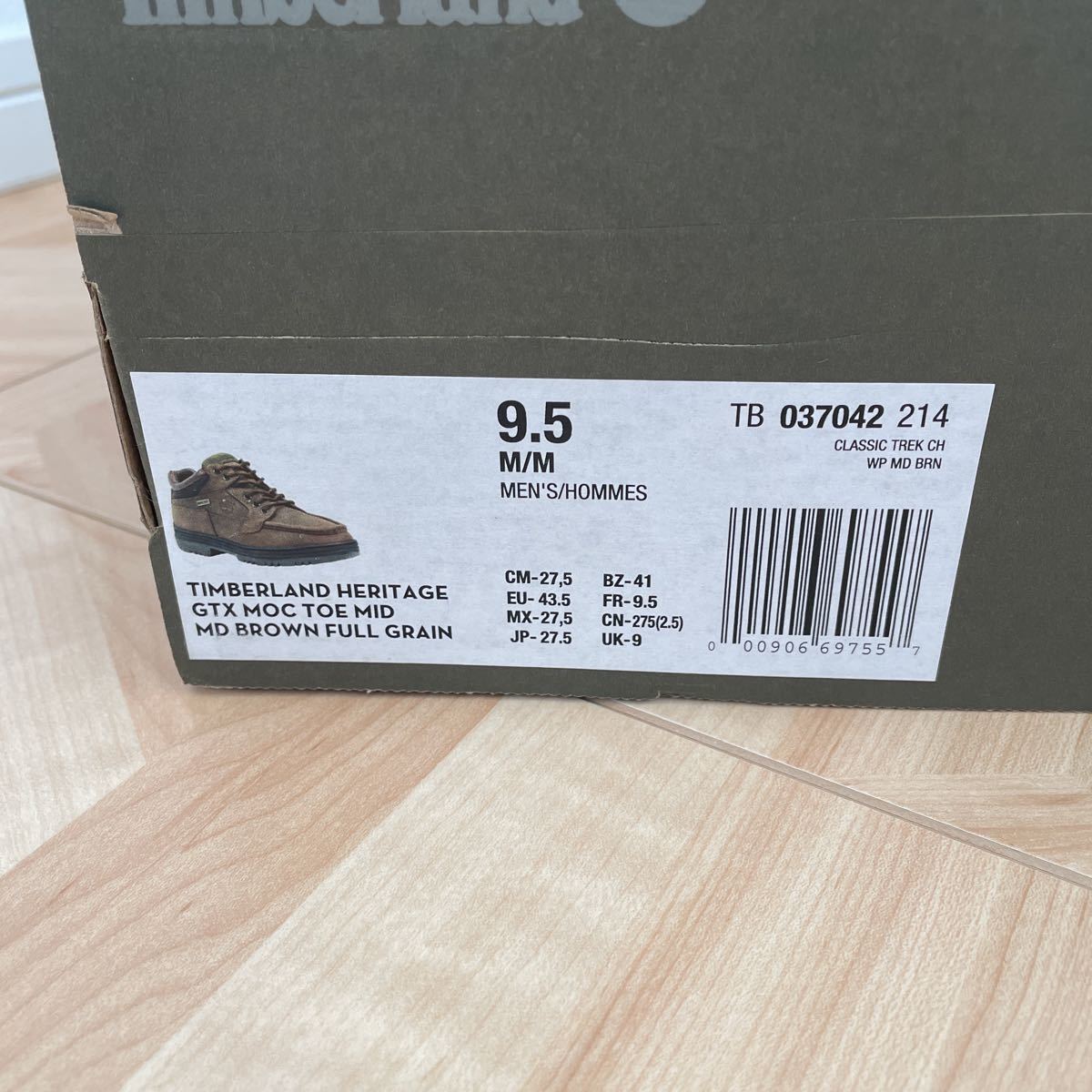 Timberland heritage GTX MOC TOE MID USモデル 新品未使用 US9.5_画像4