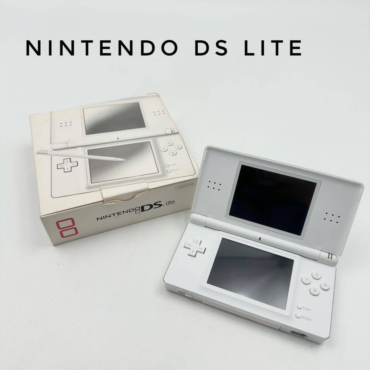 ☆新品未使用☆ Nintendo DS Lite 任天堂 クリスタルホワイト 白 ニンテンドー ゲーム機