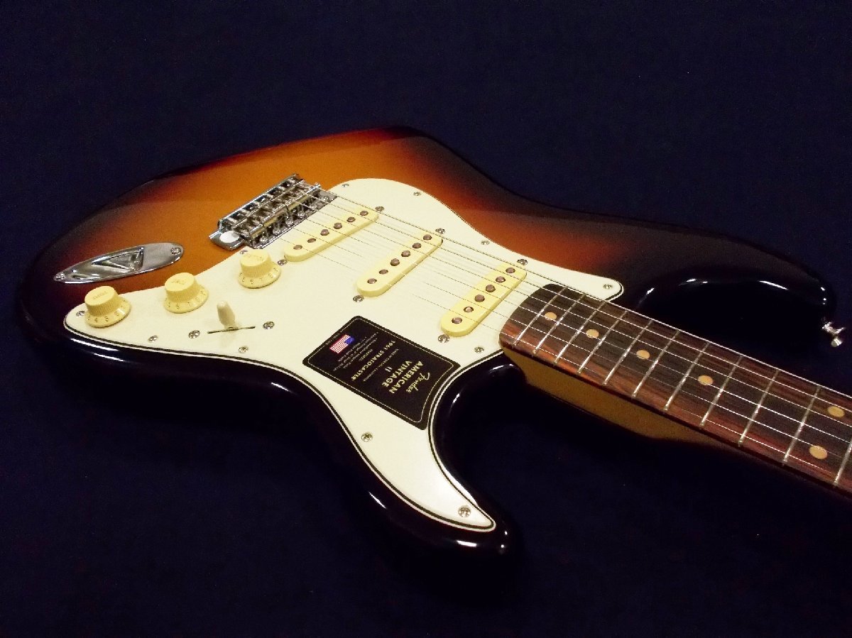 Fender American Vintage II 1961 Stratocaster Slab Rosewood Fingerboard 3-Color Sunburst フェンダー アメリカンビンテージII_画像10