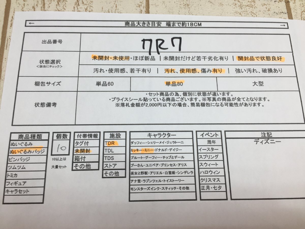 ◇ディズニー 《大量セット》《未開封品あり》ミッキーぬいぐるみバッジ ブランケットほか 10点 7R7 【80】の画像7