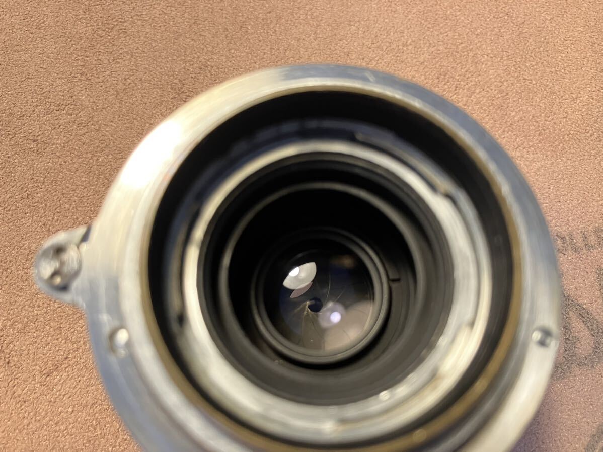 Leica Elmar 50mm f 3.5 Lマウント コーティング有 1円スタート！　ライカ Leitz エルマー _画像6