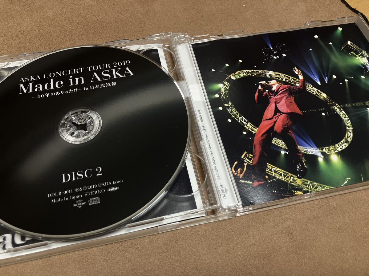 CD ASKA CONCERT TOUR 2019 Made in ASKA -40年のありったけ- in 日本武道館 1円スタート！_画像3