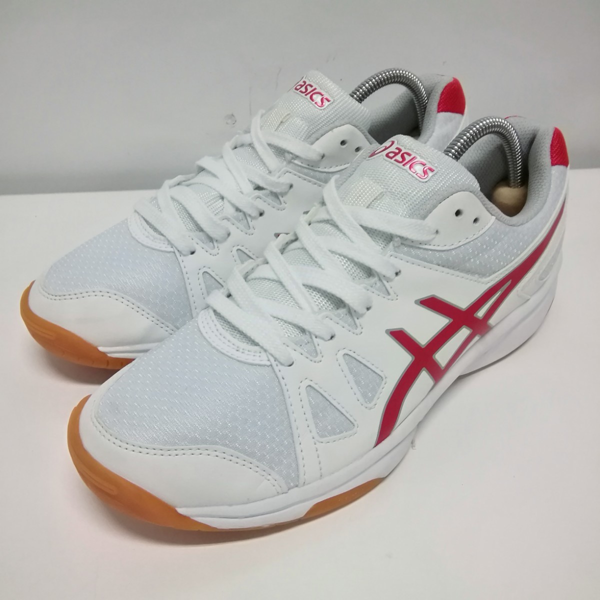 asics アシックス インドアシューズ スクールシューズ 室内 靴 25cm ホワイト TSY102_画像1