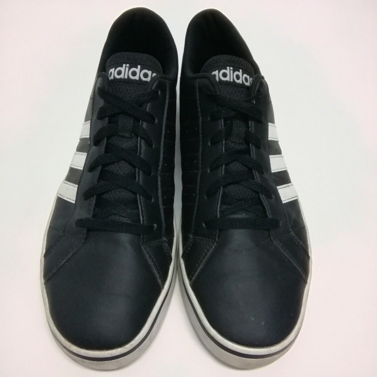 adidas アディダス スニーカー シューズ 靴 28cm B74494 ADIPASE VS アディペース ブラック_画像3