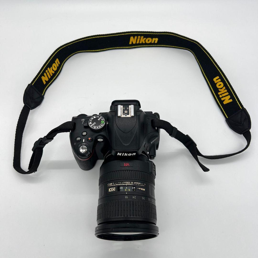 Nikon ニコン D5100 カメラ　レンズ ブラック_画像6