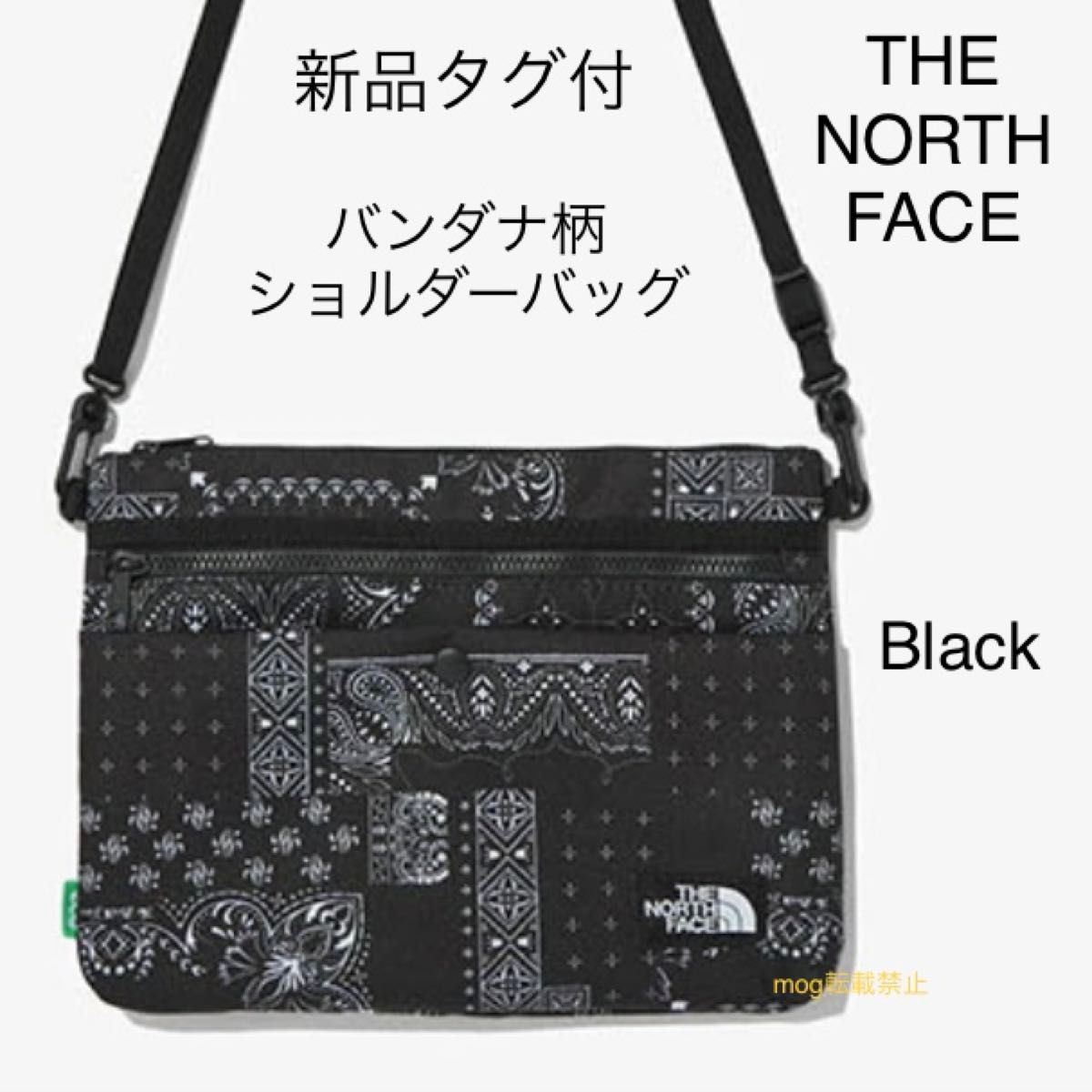 新品タグ付　ノースフェイス　バンダナ柄【3段スリムクロス・ショルダーバッグ】THE NORTH FACE