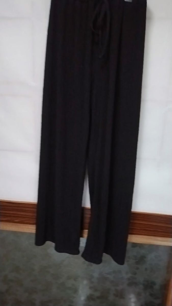 ワイドパンツ 黒総ゴムMサイズ ワイドパンツ 黒