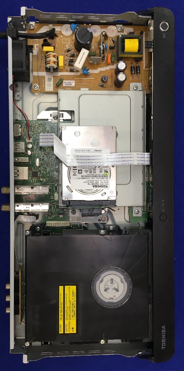 10▲/Zク3956 保証有 ☆東芝 REGZA HDD/BDレコーダー DBR-Z410 201年製 中古_画像4