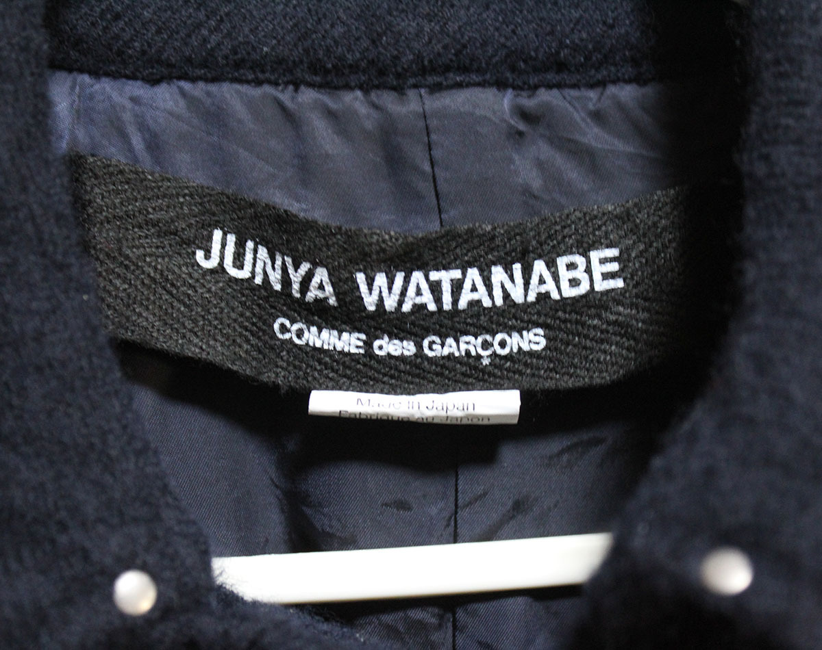 JUNYA WATANABE COMME des GARCONS コムデギャルソン ジャケット JL-C032　紺 ウール　レディース ファッション 中古 ya1040_画像2