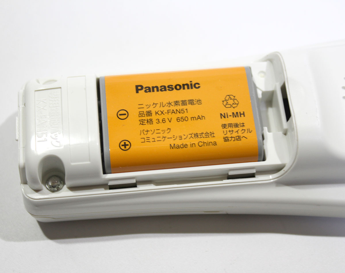 Panasonic パナソニック VL-W603 ドアホン用 ワイヤレスモニター 子機　中古現状品 ya1051_画像6