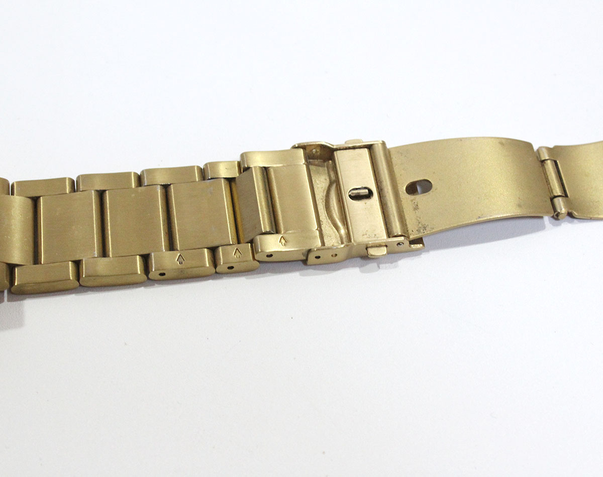 NIXON ニクソン 腕時計 THE 48-20　クロノグラフ ゴールド 電池切れ 中古現状品 ya1083_画像8