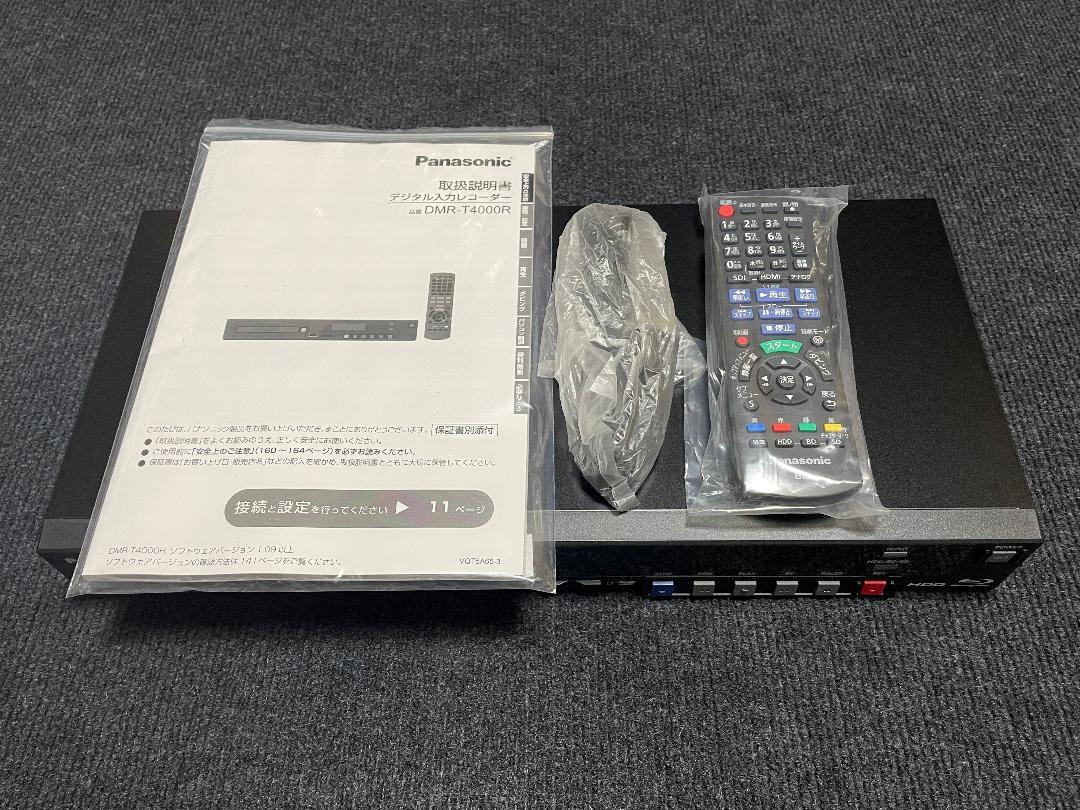 ★新装★ Panasonic パナソニック 業務用 ブルーレイディスク＆HDDレコーダー DMR-T4000Rの画像1