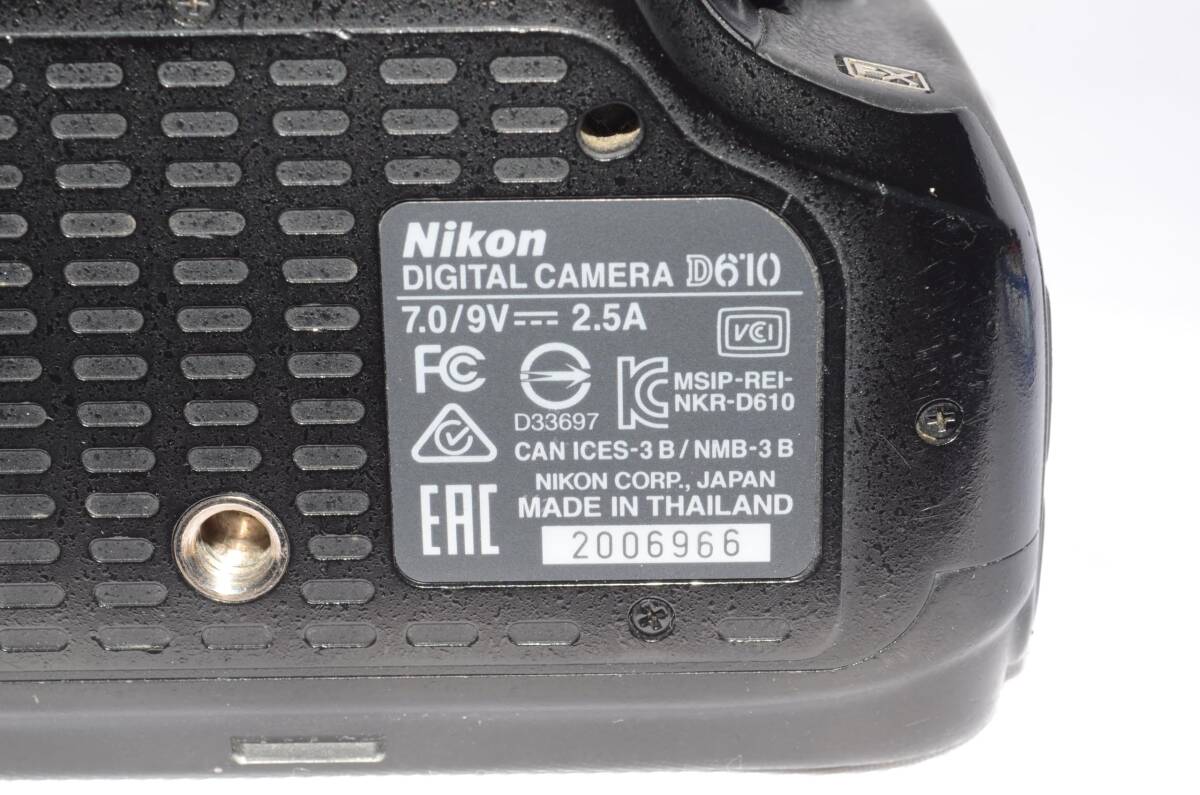 Nikon D610 デジタル一眼レフカメラ_画像6