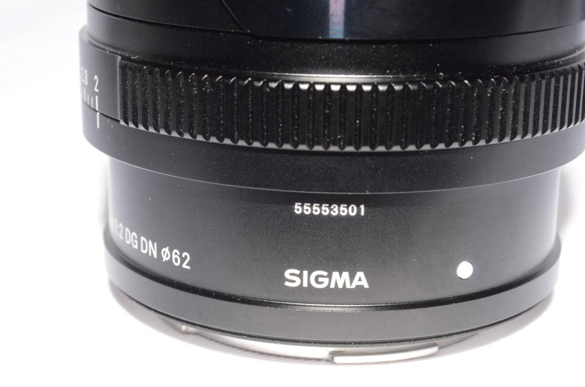 シグマ(Sigma) 65mm F2 DG DN Lマウント 単焦点 望遠 フルサイズ Contemporary ミラーレス 専用_画像6