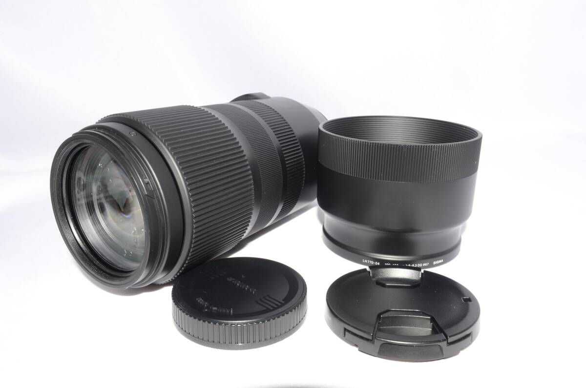  Sigma (Sigma) lens 100-400mm F5-6.3 DG OS HSM Canon EF mount zoom seeing at distance full size Contemporary single‐lens reflex exclusive use 