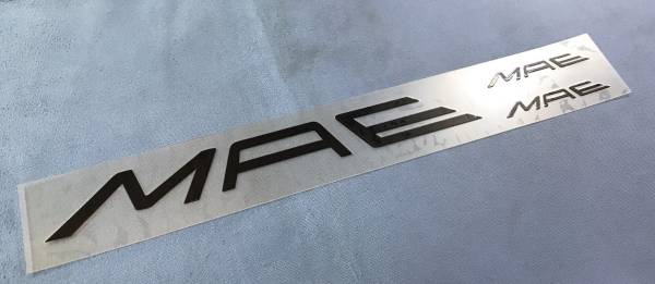 送料込 在庫限り 激レア MAE ステッカー 汎用品 【定形郵便物にて郵送 追跡無保証無ですのでノークレームノーリターンにて】Bの画像1