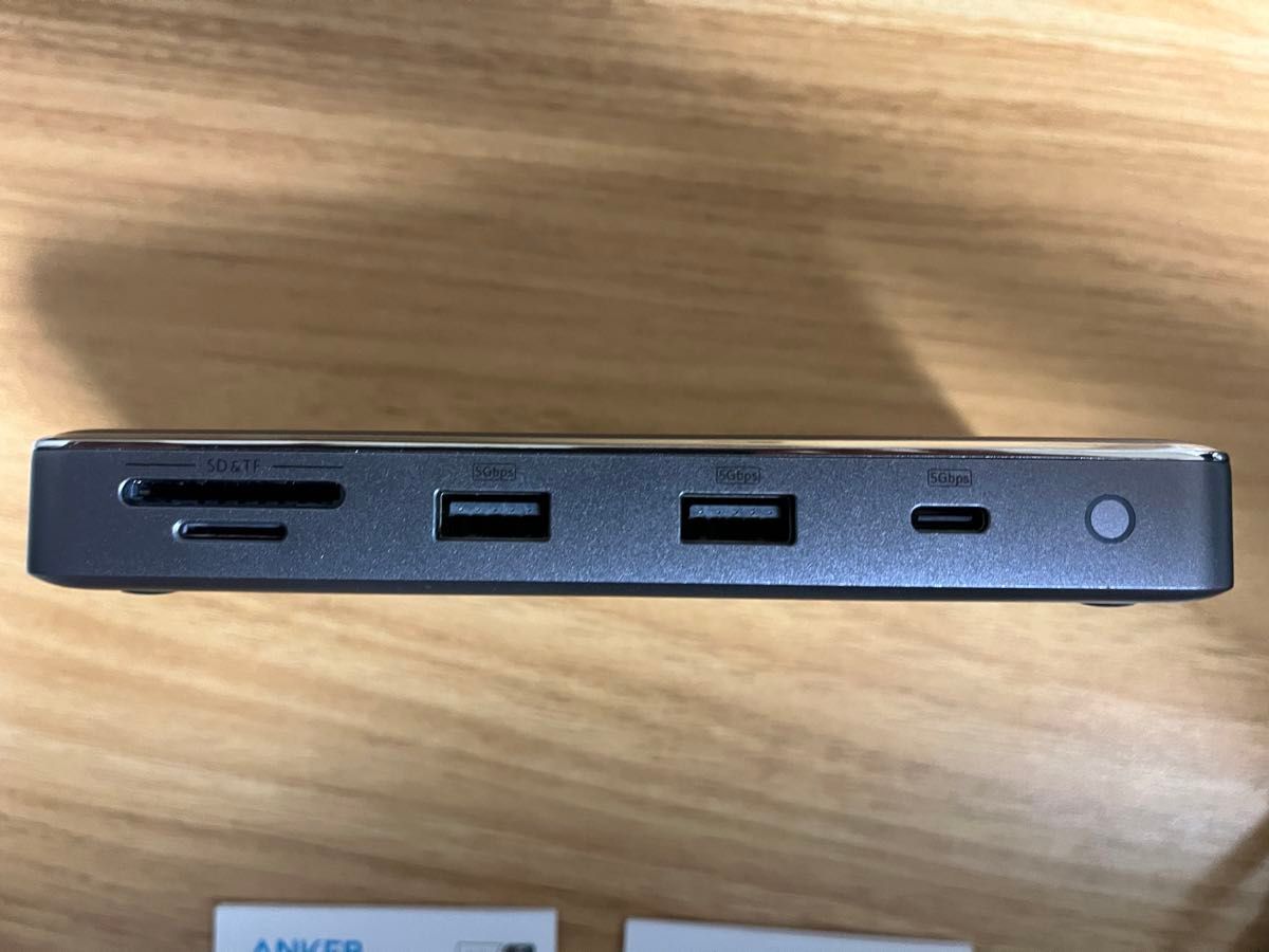 Anker 563 USB-C ハブ (10-in-1, Dual 4K HDMI, for MacBook) 100W3画面出力