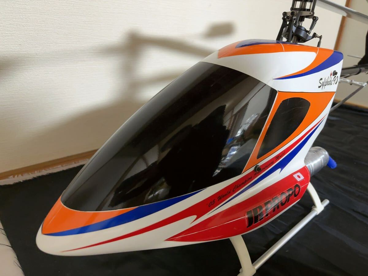 JR PROPO シルフィード90 C.MODEL チャンピオンモデル ラジコン ヘリコプター 現状品_画像3